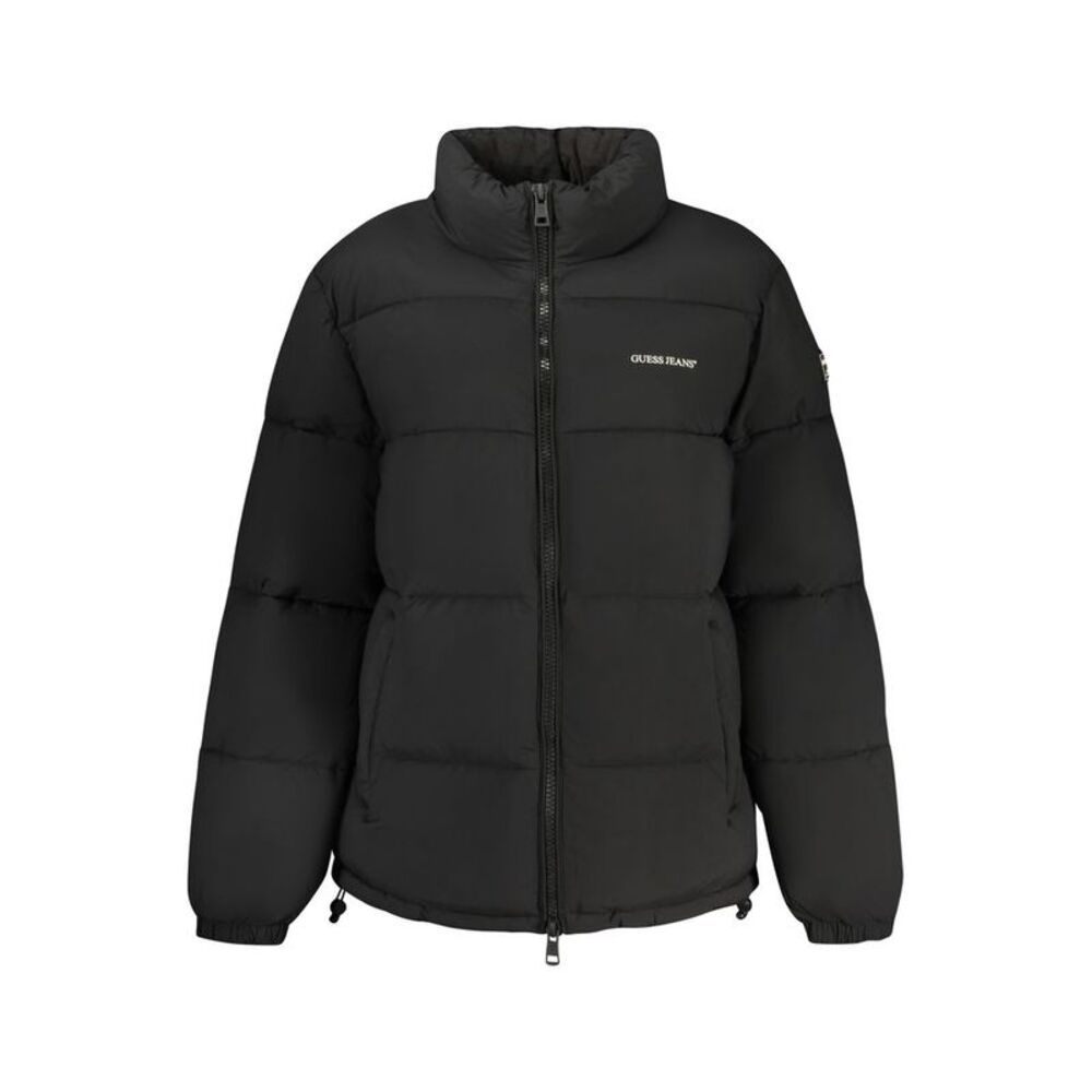 Guess Jeans Nero Polyester Woman Women's Jacket